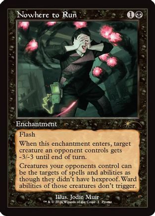 Nowhere to Run (Retro Frame) (PW26-001) (Foil)