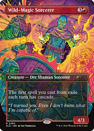 Wild-Magic Sorcerer (SLD-2494) (Foil)