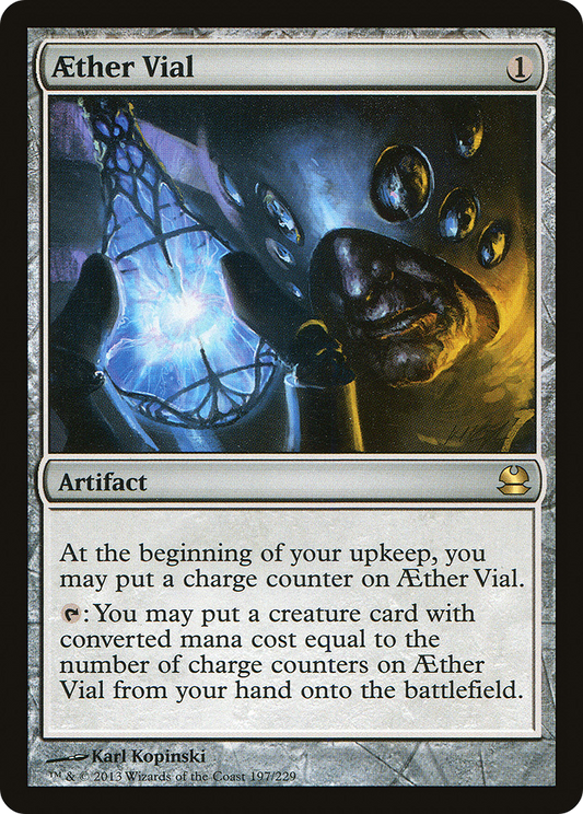 Aether Vial (MMA-197) (Foil)