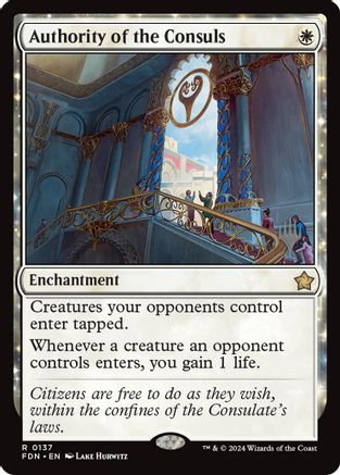 Authority of the Consuls (PPECL-137) (Foil)