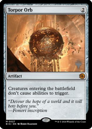 Torpor Orb (PPECL-027) (Foil)
