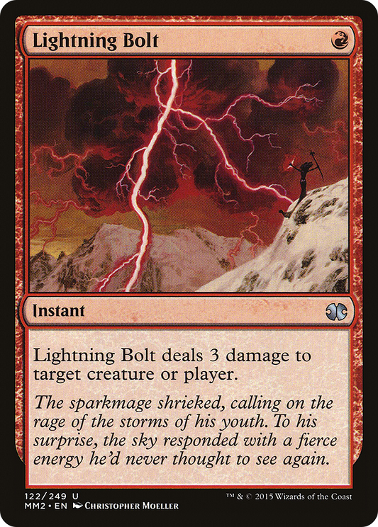 Lightning Bolt (MM2-122) (Foil)