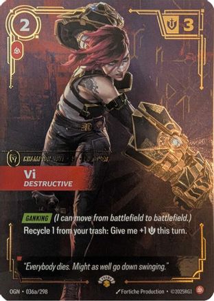 Vi - Destructive (PR-036a) (Foil)