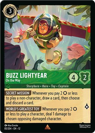 Buzz Lightyear - On the Way (12-085) (Cold Foil)