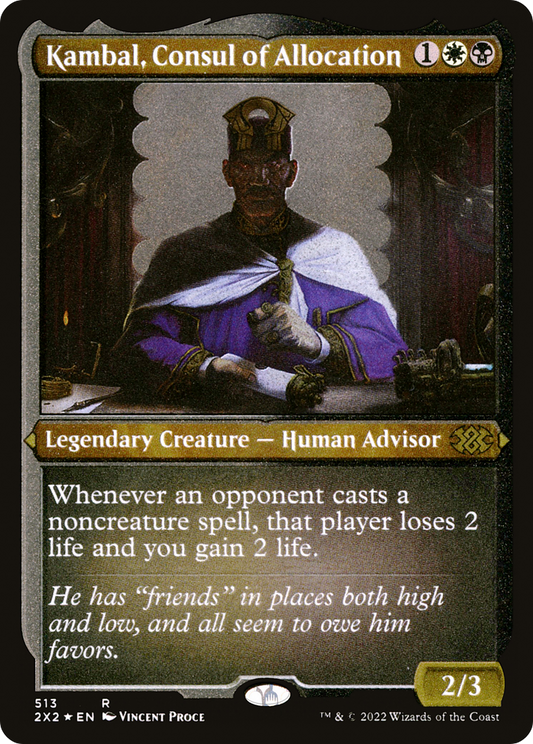 Kambal, Consul of Allocation (2X2-513) (Etched Foil)
