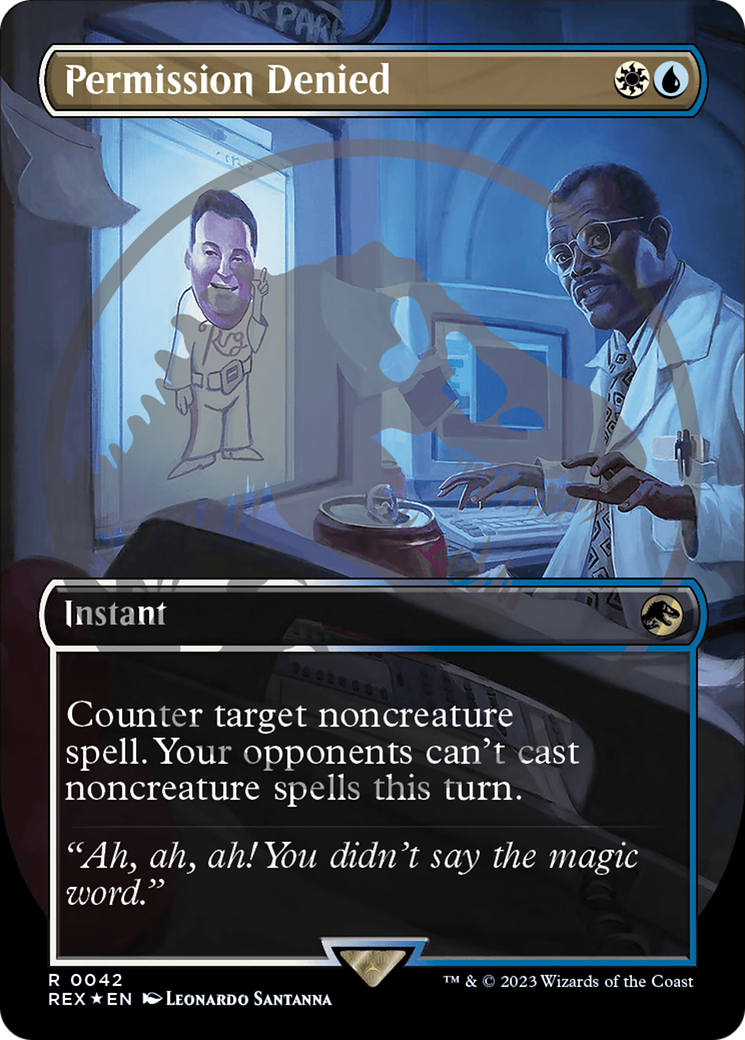Permission Denied (REX-042) (Borderless) (Foil)