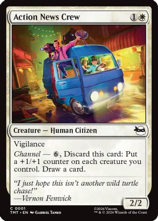Action News Crew (TMT-001) (Foil)