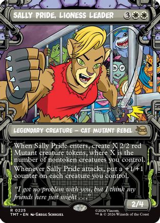 Sally Pride, Lioness Leader (Showcase) (TMT-225)