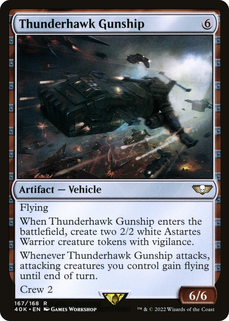 Thunderhawk Gunship (40K-167)