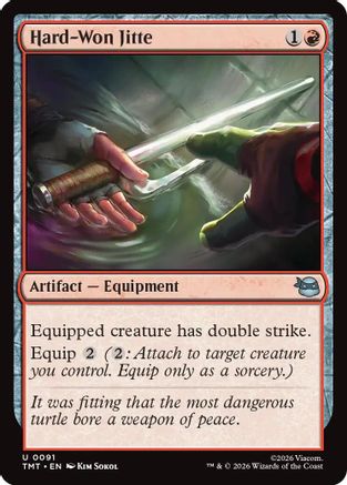 Hard-Won Jitte (TMT-091)