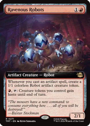 Ravenous Robots (Extended Art) (TMT-271)