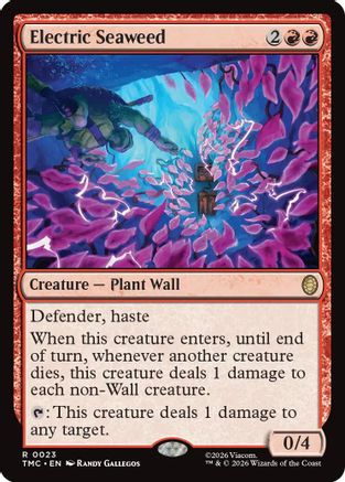 Electric Seaweed (Surge Foil) (TMC-023)