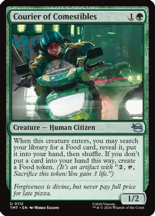 Courier of Comestibles (TMT-112)