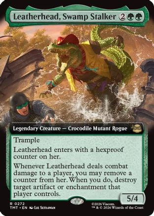 Leatherhead, Swamp Stalker (Extended Art) (TMT-272)