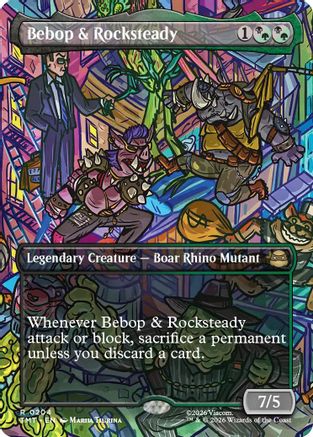 Bebop & Rocksteady (Borderless) (TMT-204)