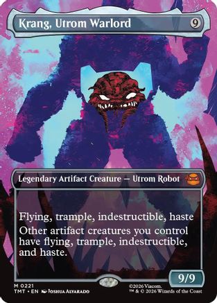 Krang, Utrom Warlord (Borderless) (TMT-221)