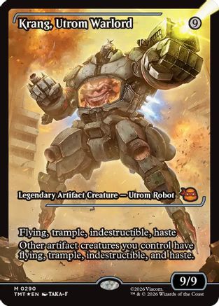 Krang, Utrom Warlord (Showcase) (TMT-290) (Foil)
