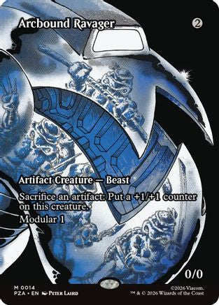 Arcbound Ravager (Borderless) (PZA-136) (Foil)