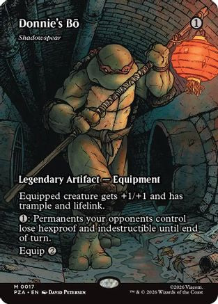 Donnie's Bo - Shadowspear (Borderless) (PZA-017)