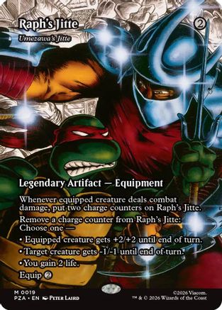 Raph's Jitte - Umezawa's Jitte (Borderless) (PZA-019)