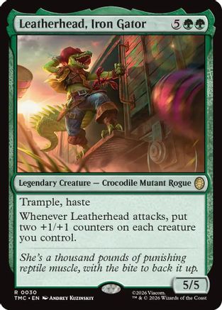 Leatherhead, Iron Gator (TMC-030)