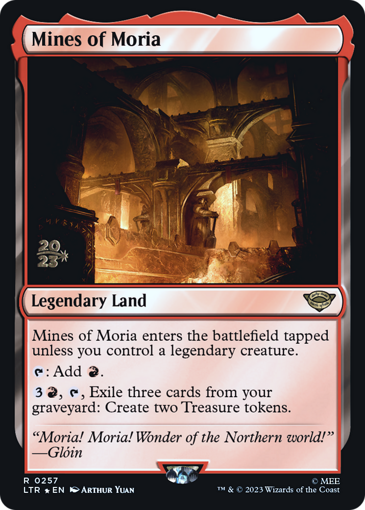 Mines of Moria (PRE-257S) (Foil)