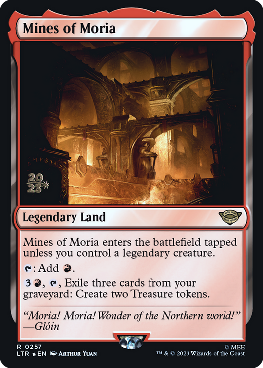 Mines of Moria (PRE-257S) (Foil)