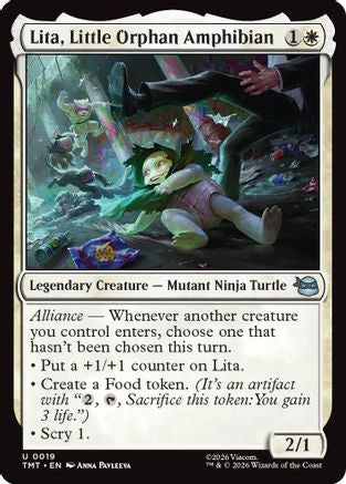 Lita, Little Orphan Amphibian (TMT-019)