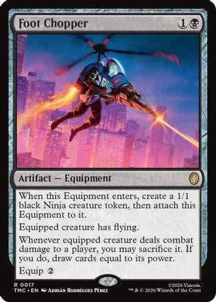 Foot Chopper (Surge Foil) (TMC-017)