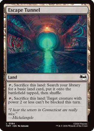 Escape Tunnel (TMT-184) (Foil)