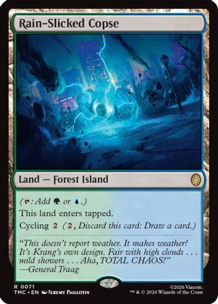 Rain-Slicked Copse (Surge Foil) (TMC-071)