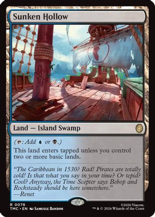 Sunken Hollow (Surge Foil) (TMC-076)