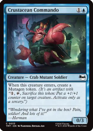Crustacean Commando (TMT-033) (Foil)