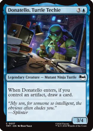 Donatello, Turtle Techie (TMT-037)