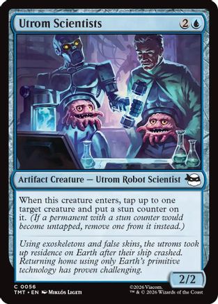 Utrom Scientists (TMT-056) (Foil)