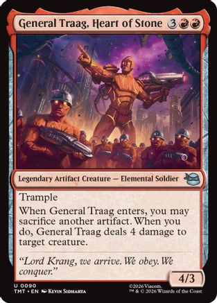General Traag, Heart of Stone (TMT-090)