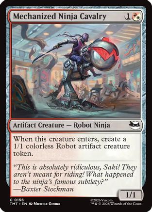 Mechanized Ninja Cavalry (TMT-156)