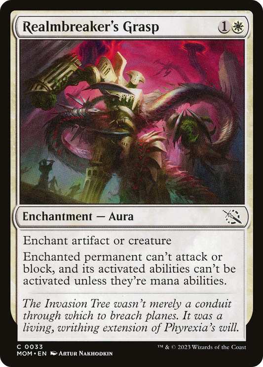 Realmbreaker's Grasp (MOM-033) (Foil)