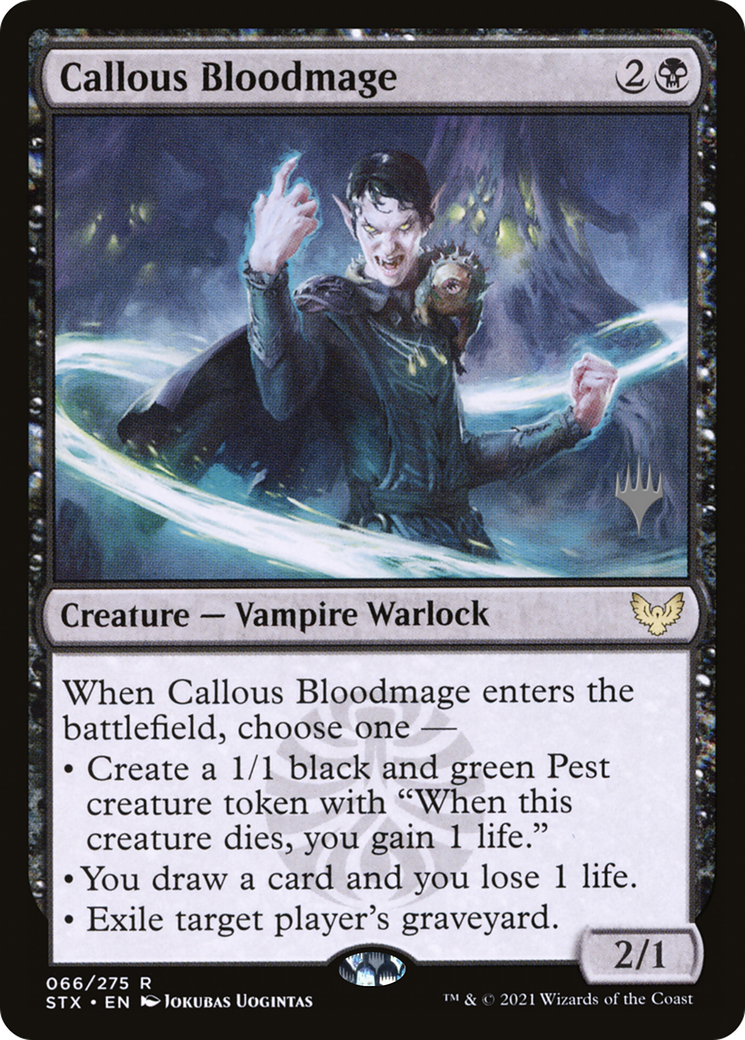 Callous Bloodmage (PPSTX-66P) (Foil)