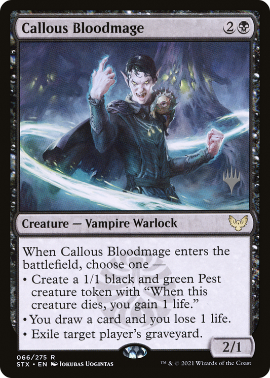 Callous Bloodmage (PPSTX-66P)