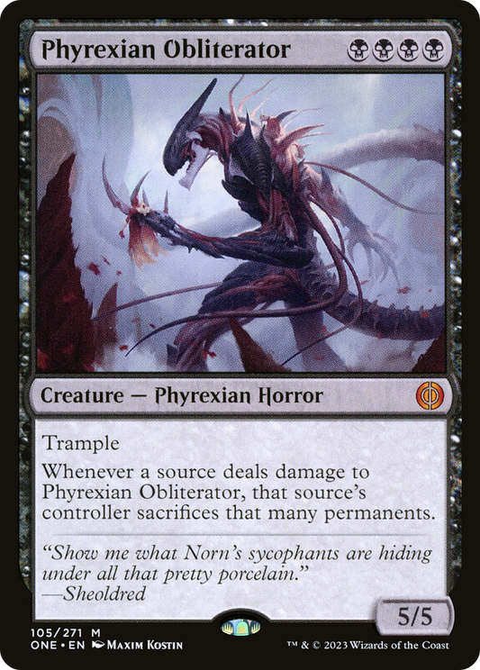 Phyrexian Obliterator (ONE-105) (Foil)