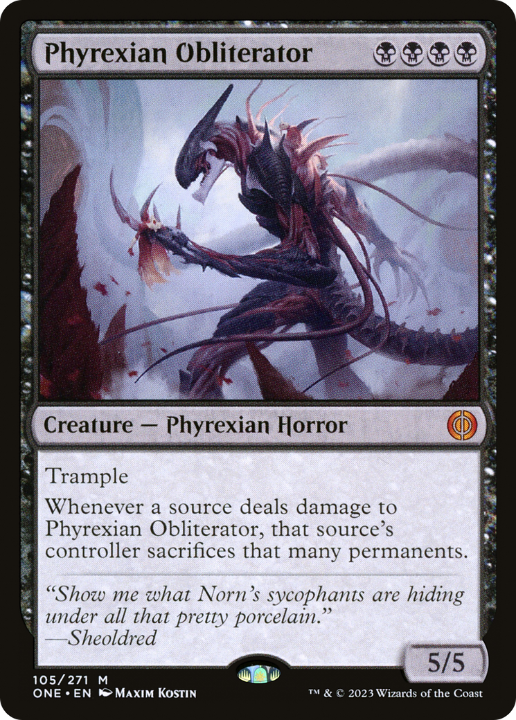 Phyrexian Obliterator (ONE-105)