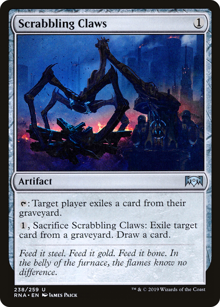 Scrabbling Claws (RNA-238) (Foil)