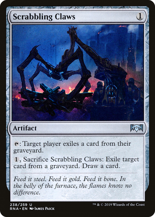 Scrabbling Claws (RNA-238) (Foil)