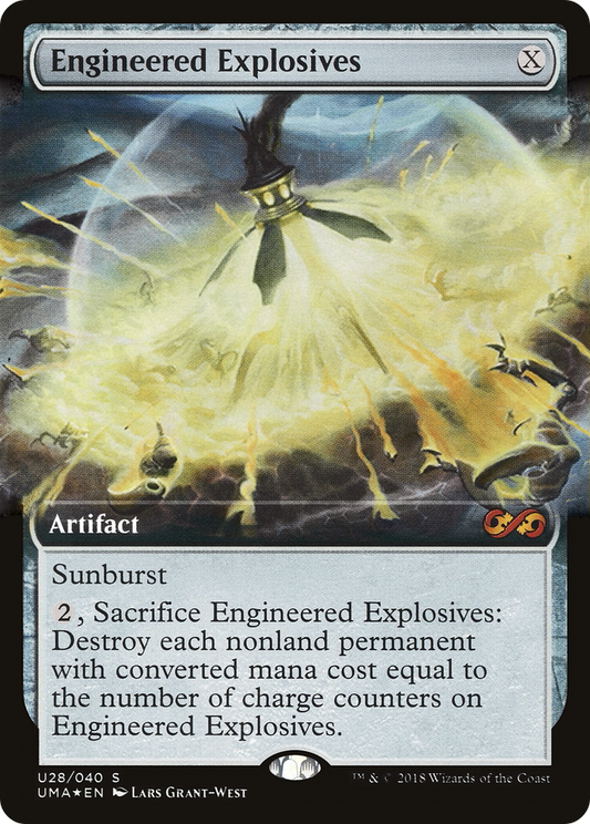 Engineered Explosives (UMA:BT-U28) (Extended Art) (Foil)