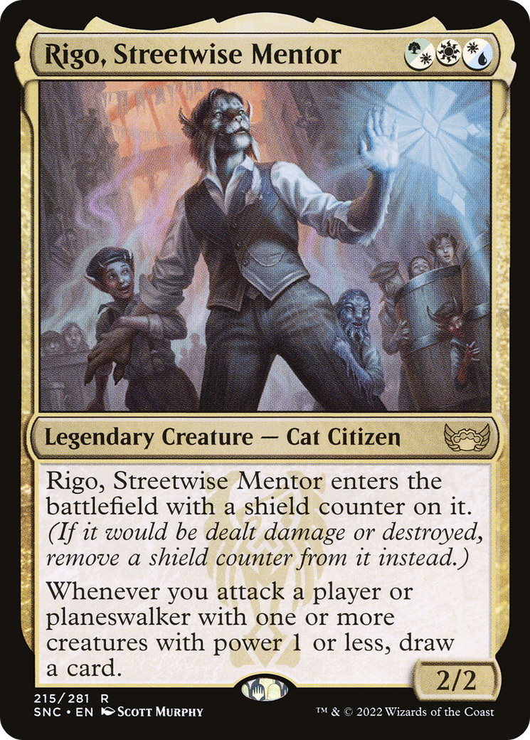 Rigo, Streetwise Mentor (SNC-215) (Foil)
