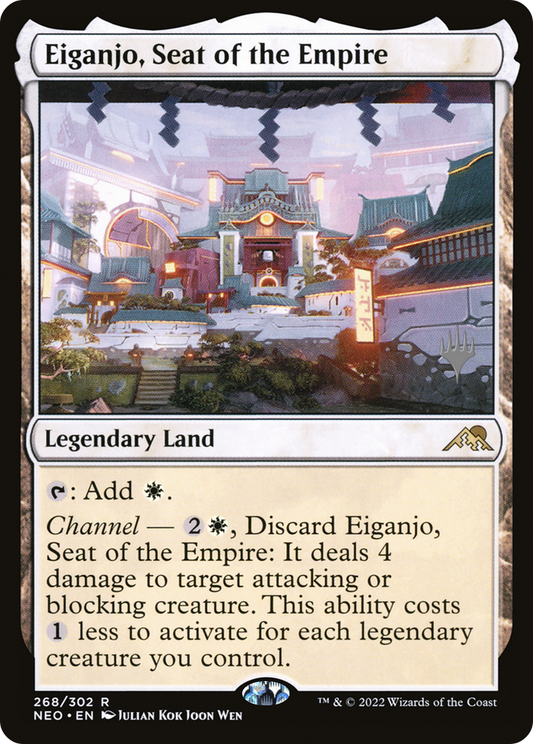 Eiganjo, Seat of the Empire (PPNEO-268P) (Foil)