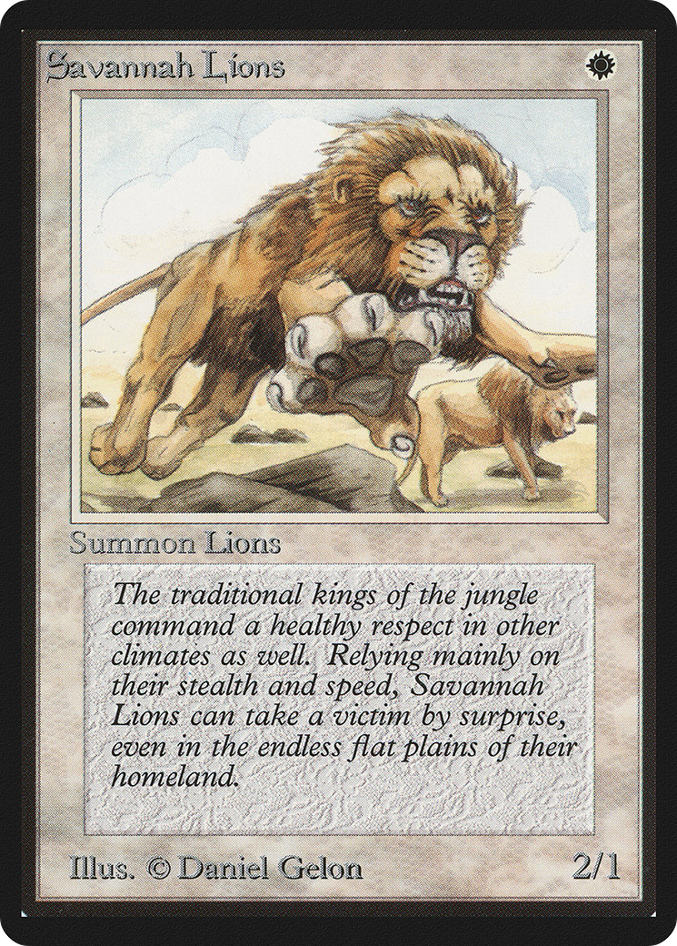 Savannah Lions (LEB-039)