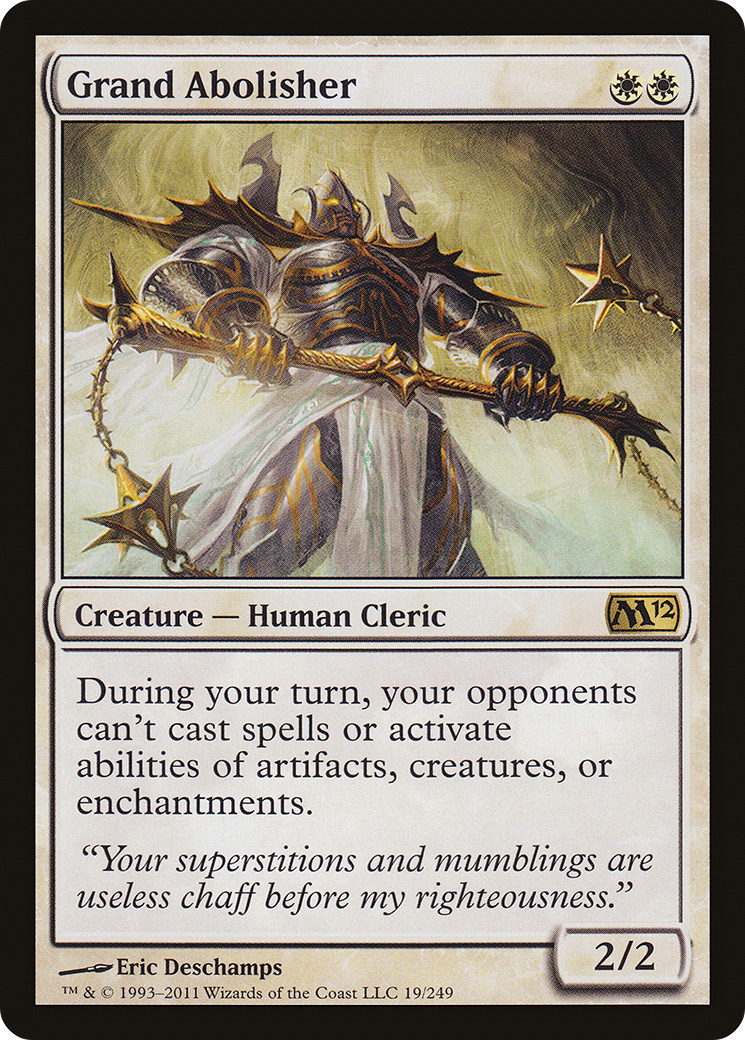 Grand Abolisher (M12-019) (Foil)