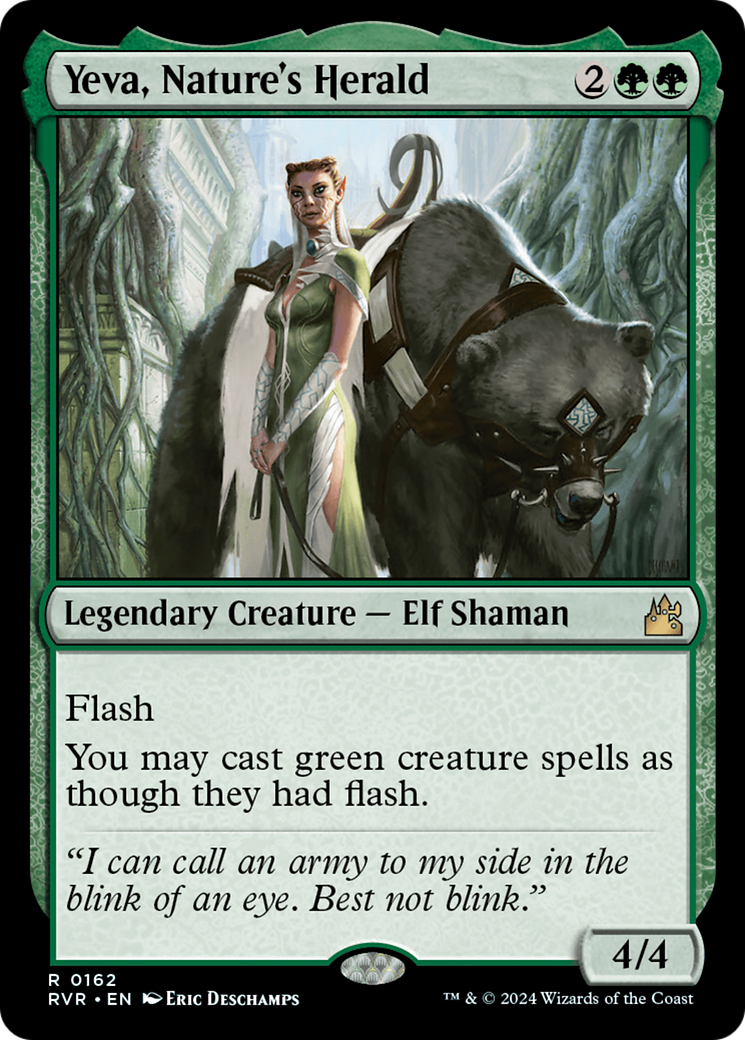 Yeva, Nature's Herald (RVR-162) (Foil)